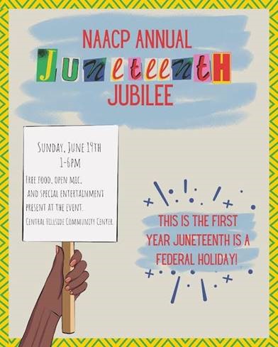 Juneteenth Event Poster