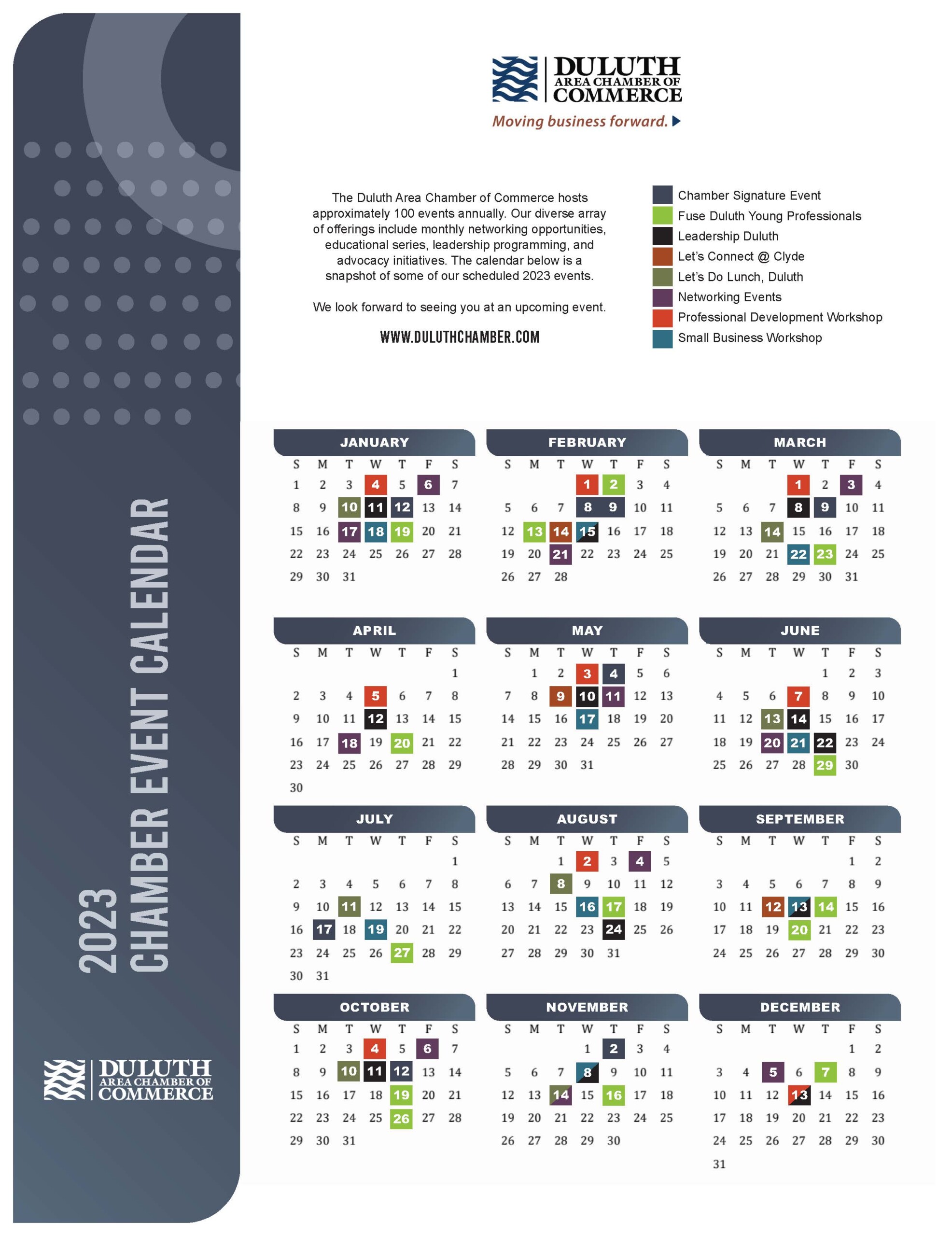 2023 Chamber Event Calendar