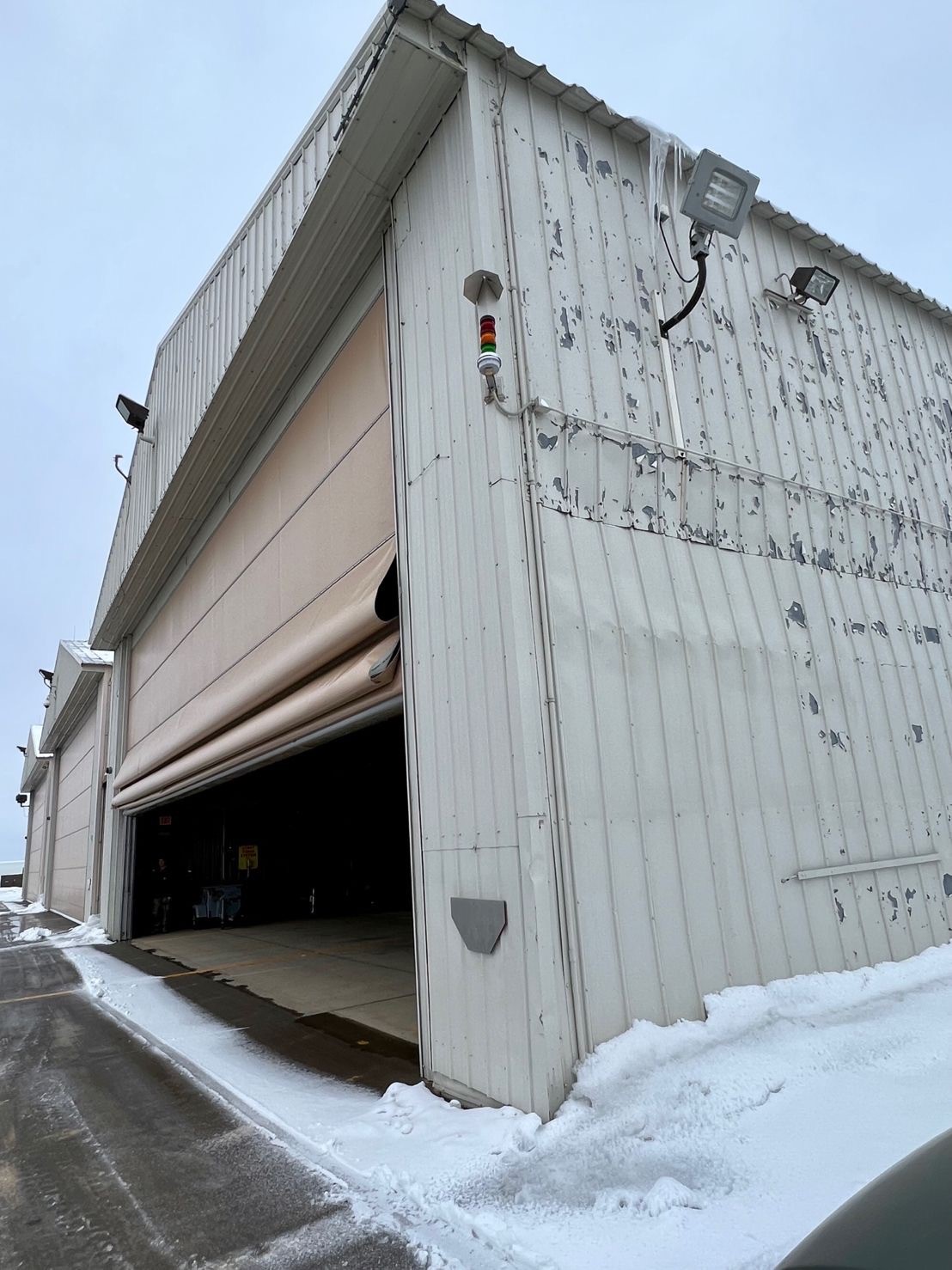 148th Battalion hangar repairs