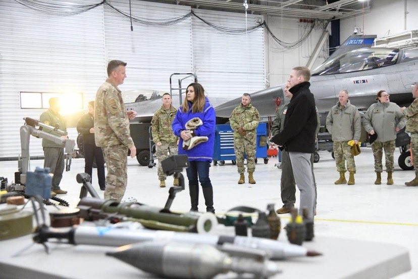 MnRep. Zeleznikar tour 148 - Jet Hangar