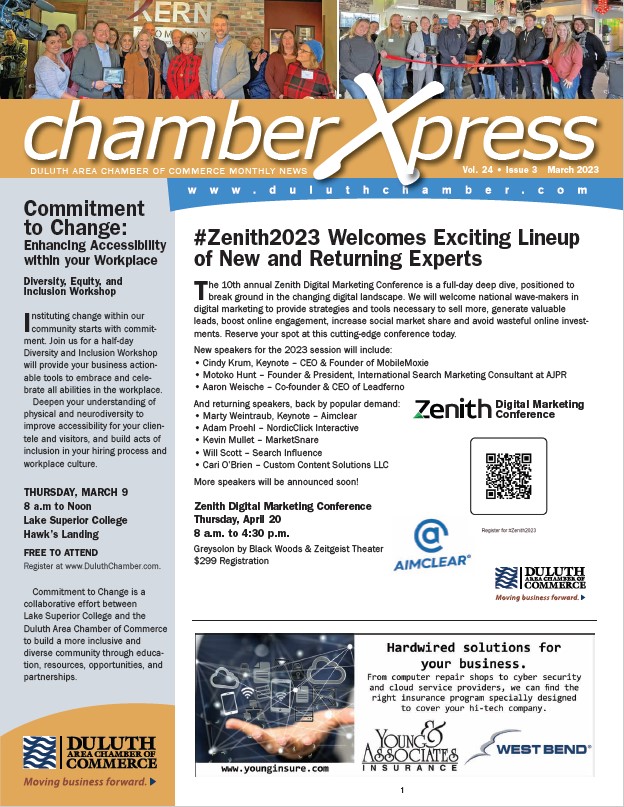 March 2023 chamberXpress Cover