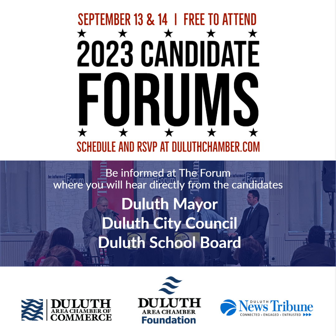 West Duluth Business Club Candidate Forum - Perfect Duluth Day